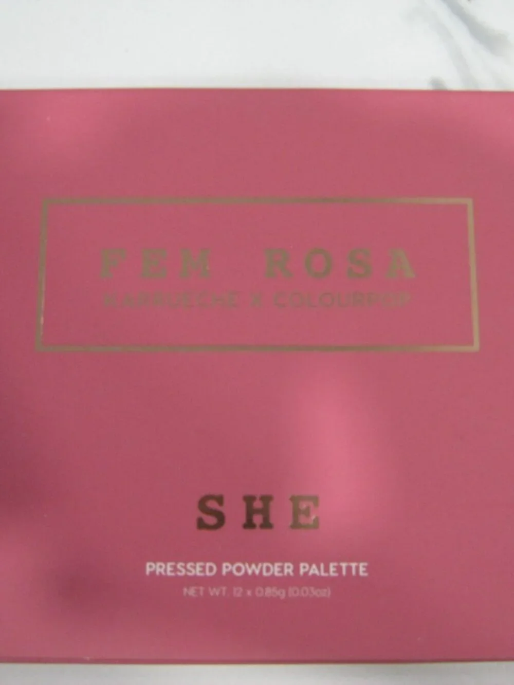 Colourpop Fem Rose She Palette